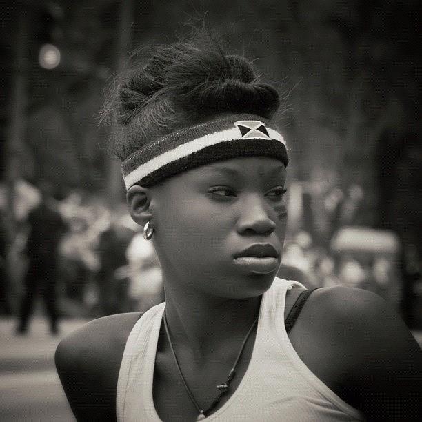 Portrait Photograph - West Indian Parade - Ny by Joel Lopez