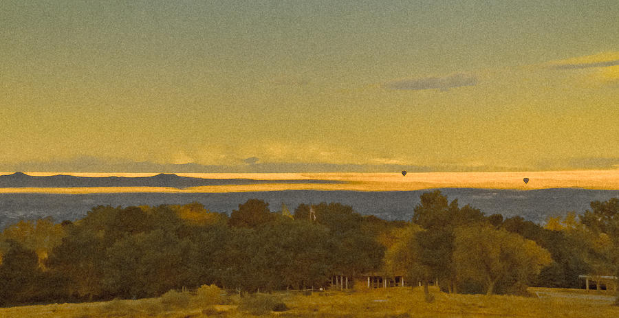 Albuquerque, New Mexico - West Mesa Landscape Photograph by Mark Forte