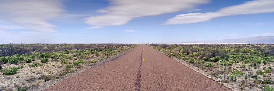 West Texas Highway Photograph by Jeremy Woodhouse