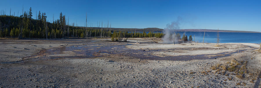 Yellowstone National Park Photograph - West Thumb Calderas by Twenty Two North Photography