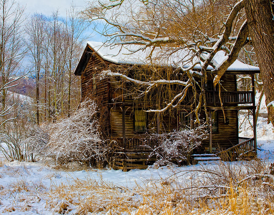 West Virginia Winter Photograph by Ronald Lutz