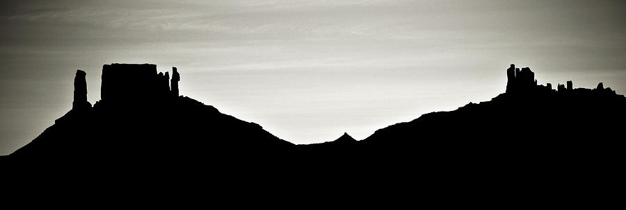 Nature Photograph - Western Silhouette by Marilyn Hunt