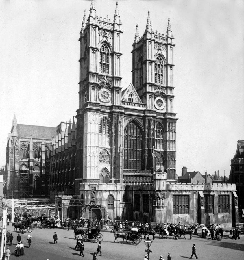 Westminster Abbey - London England - c 1909 Photograph by International  Images