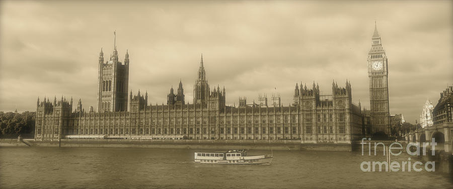 Westminster Palace and Big Ben Photograph by Hermes Fine Art