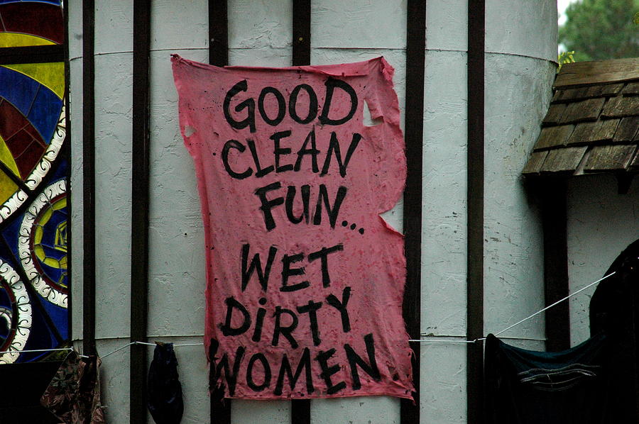 Wet Dirty Women Photograph by Teresa Blanton