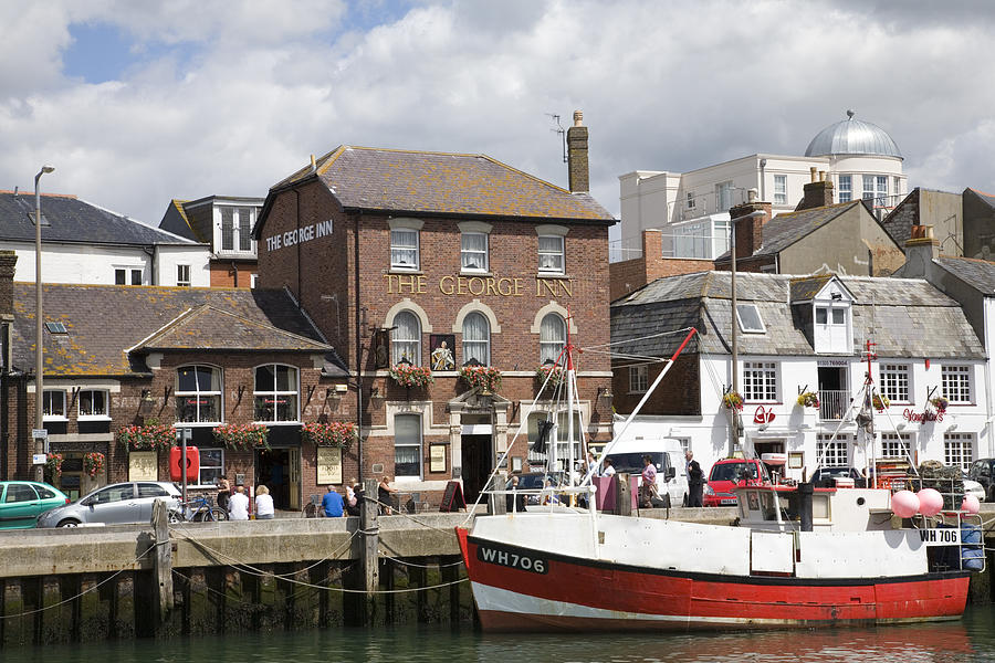 Weymouth harbour Photograph by Ian Middleton