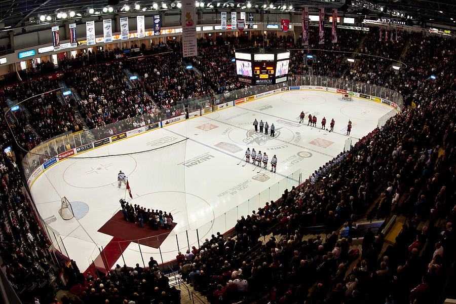 Hockey Photograph - WFCU Centre by Cale Best