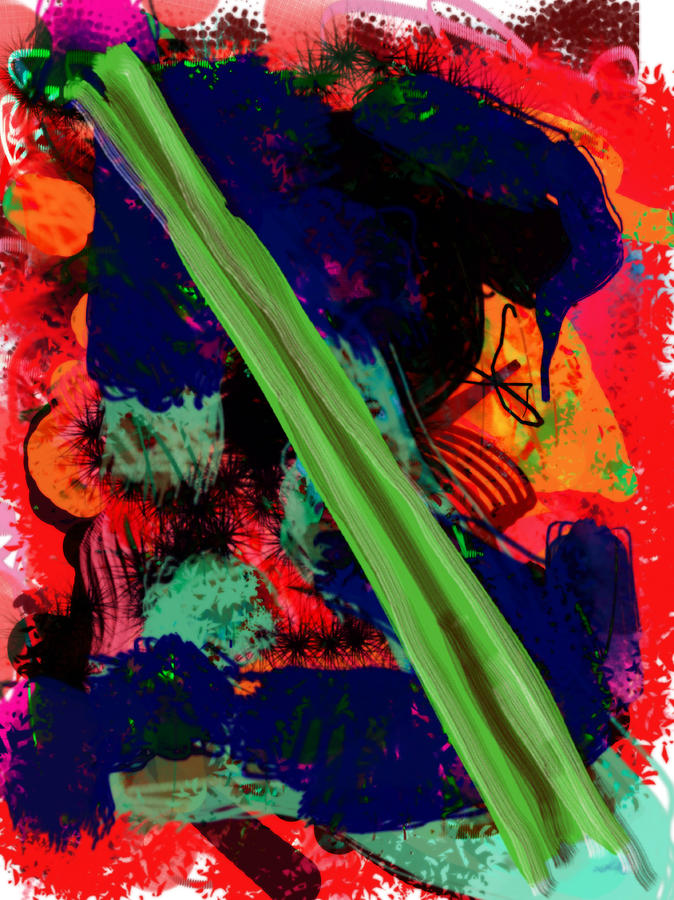 Bloody Mary Digital Art - What is Celery by James Thomas