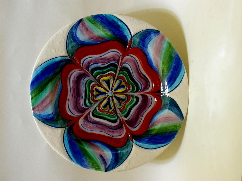 Wheel Of Fortune Ceramic Art By Yildiz Ibram - Fine Art America