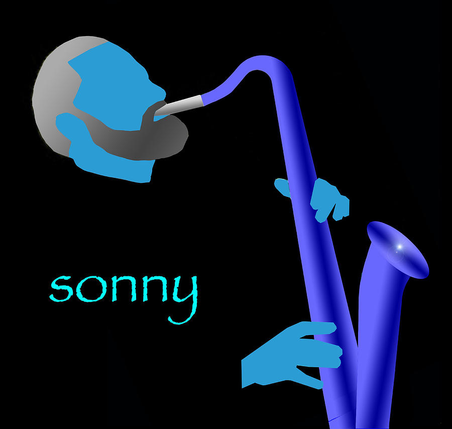 Jazz Digital Art - When Sonny Gets Blue by Victor Bailey