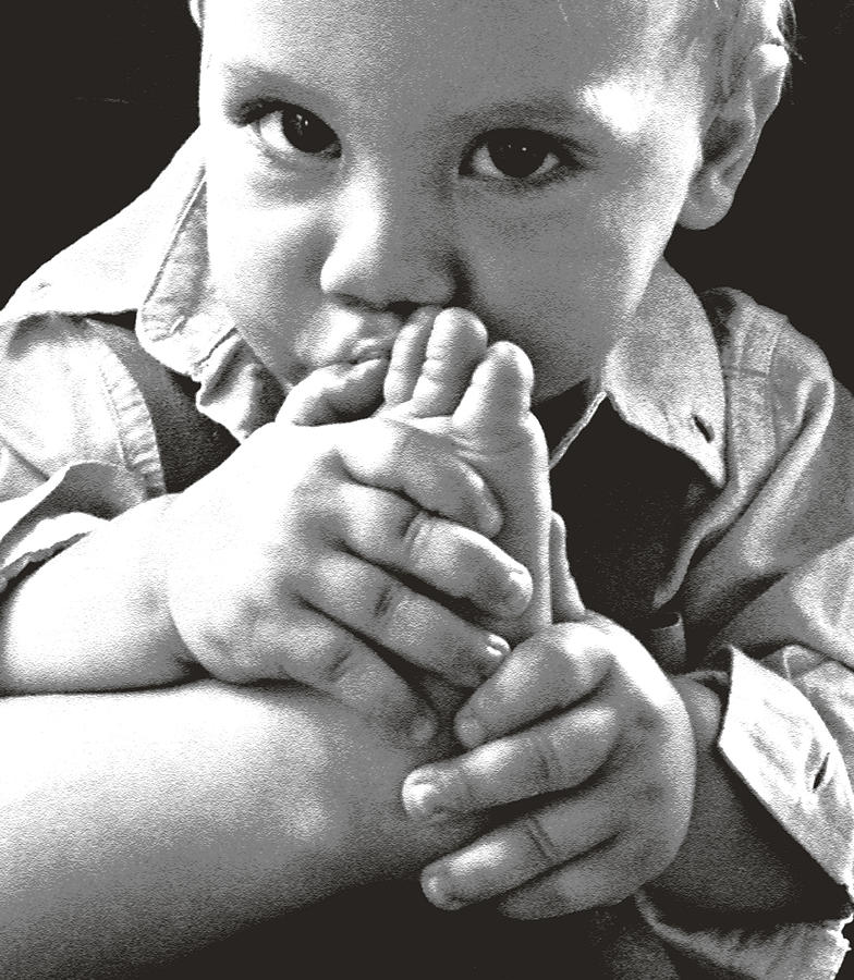 Hands Photograph - Which Thumb by Elisia Cosentino Hands Photograph - Which Thumb by Elisia Cosentino