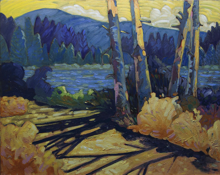 Whiffin Trail  Painting by Rob Owen