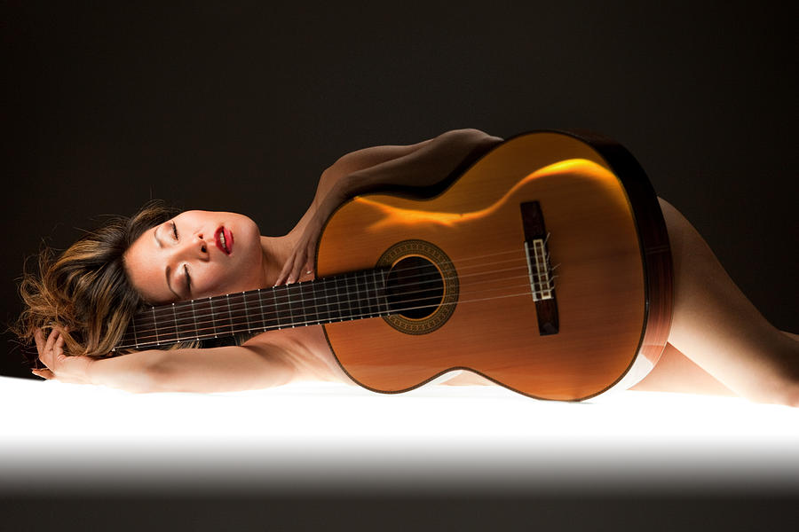 While My Guitar Gently Sleeps Photograph by Dario Impini
