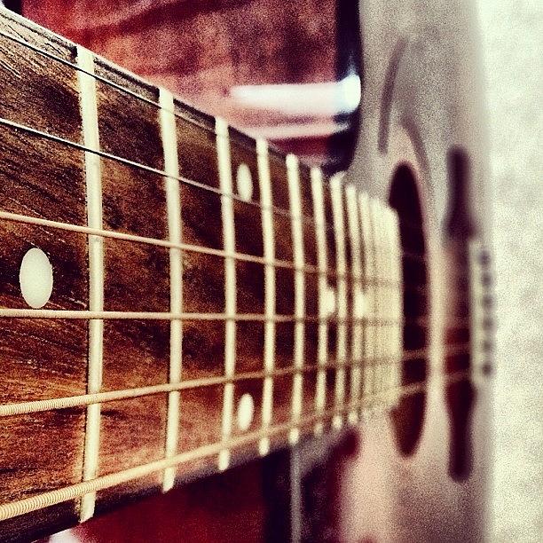 Guitar Photograph - While My #guitar Gently #weeps by Manan Shah