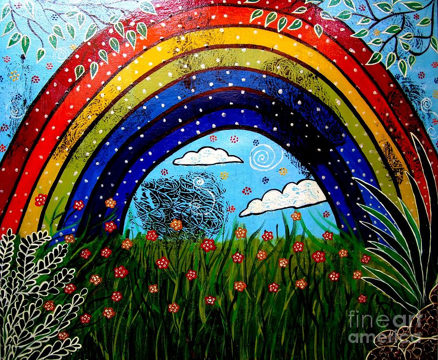 Rainbow Landscape – Diamond Paintings