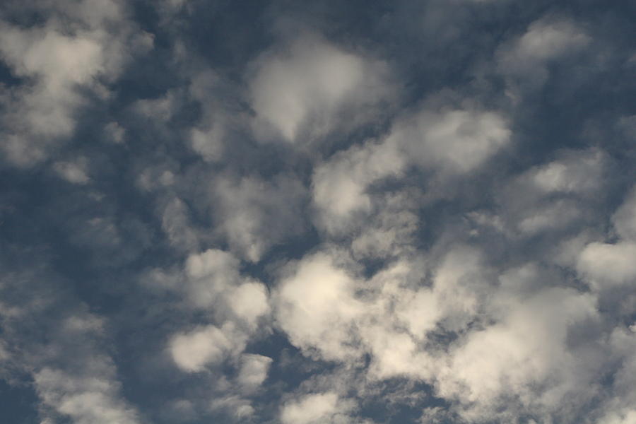 White Clouds Photograph By Dan Castle - Pixels