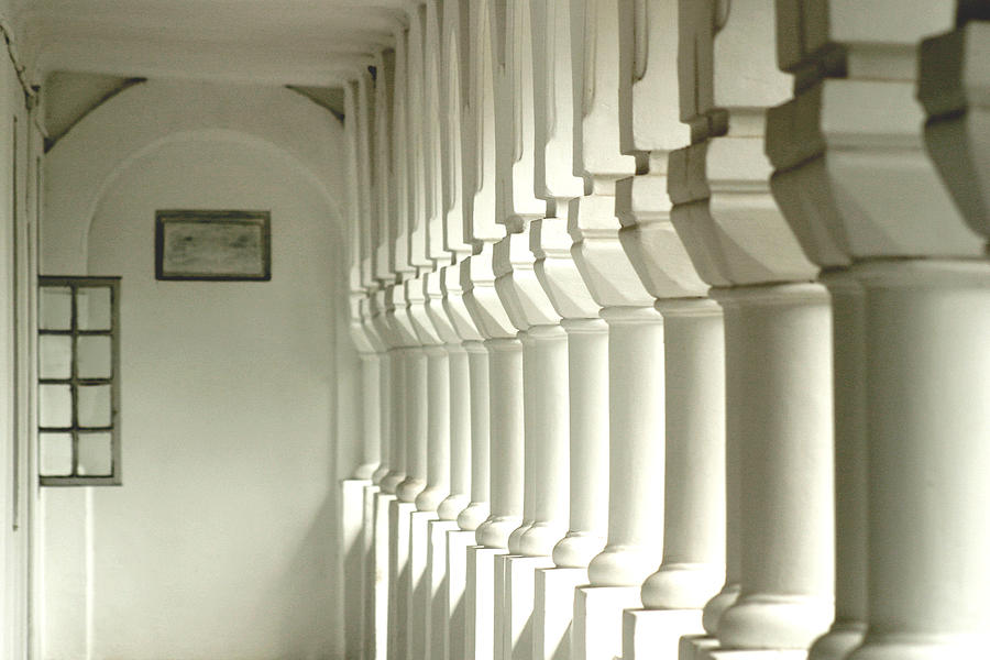 White columns Photograph by Emanuel Tanjala