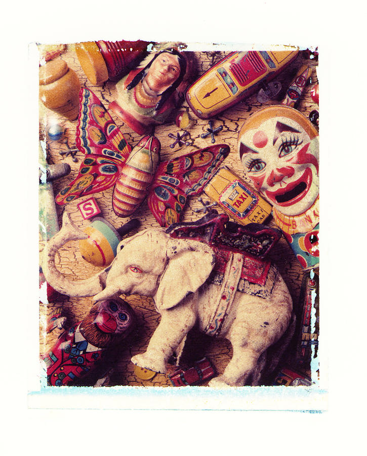 Vintage Photograph - White Elephant by Garry Gay