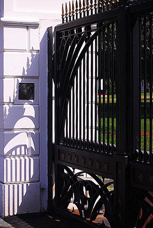 White House Gate Photograph by Marcia Mello - Fine Art America
