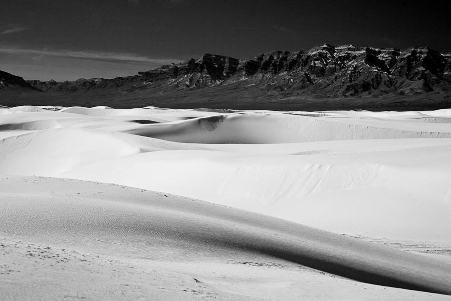 White In White Sands Photograph by Ralf Kaiser