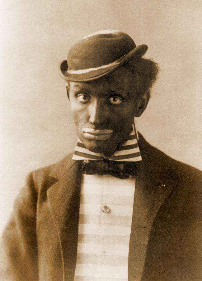 White Man In Blackface As Minstrel Photograph by Everett - Fine Art America