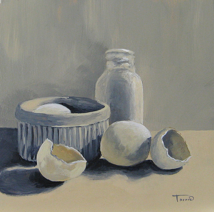 White on White Painting by Torrie Smiley