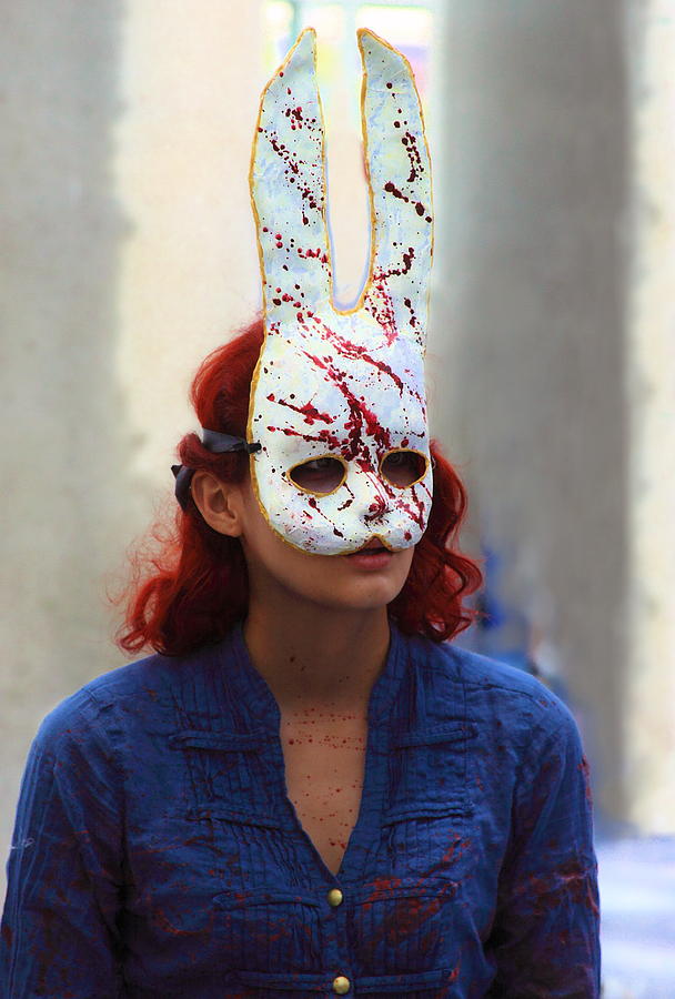 White Rabbit Photograph by Viktor Savchenko