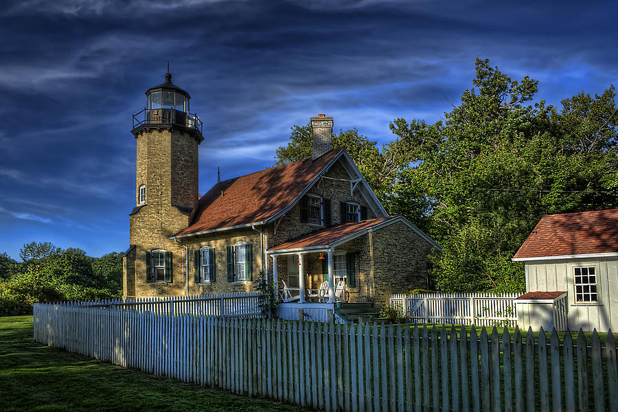 White River Light Station Museum  Photograph by Scott Wood