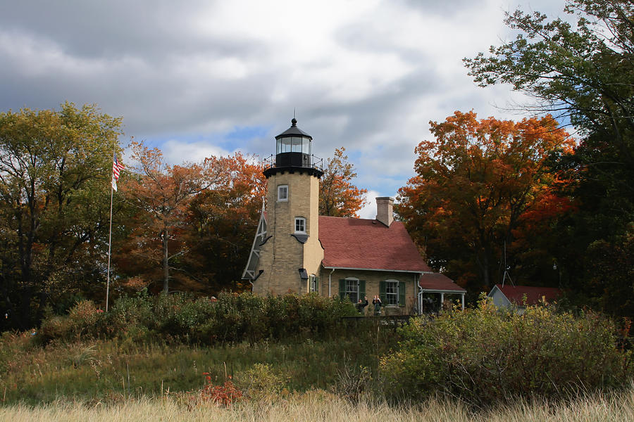 White River Lighthouse Photograph by Richard Gregurich