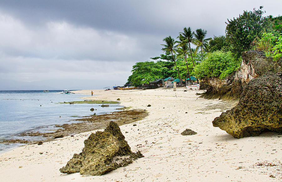 White Sand Beach Moal Boel Philippines Photograph by James BO Insogna