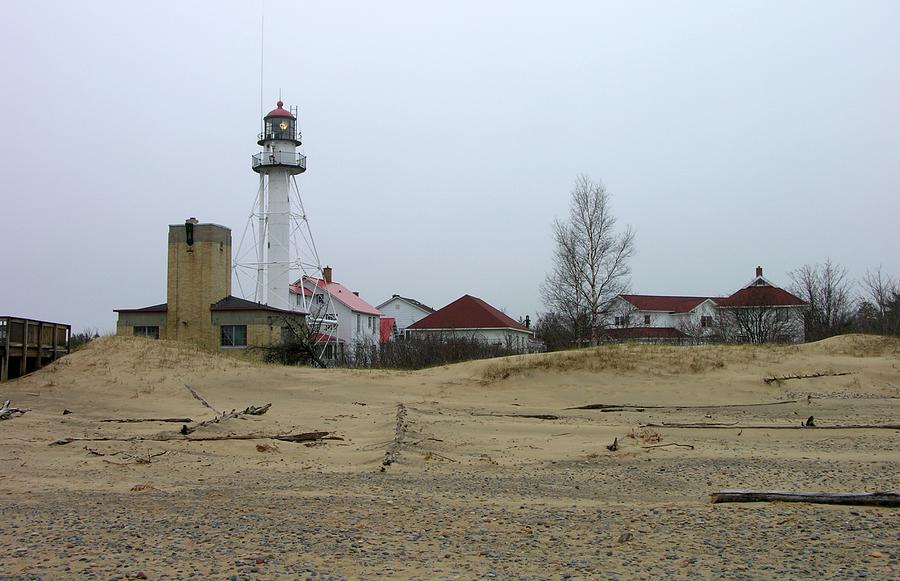Whitefish Point Light Station Photograph by Keith Stokes