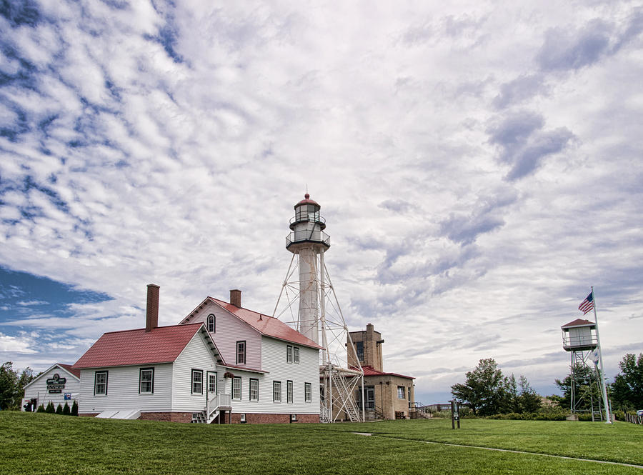 Whitefish Pointe Dramatic Sky Photograph