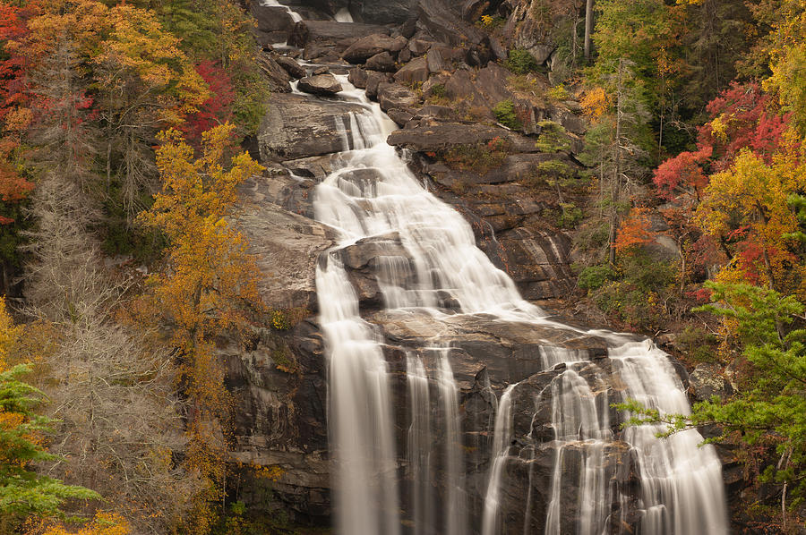 Fall Photograph - Whitewater Falls 3 by Joye Ardyn Durham