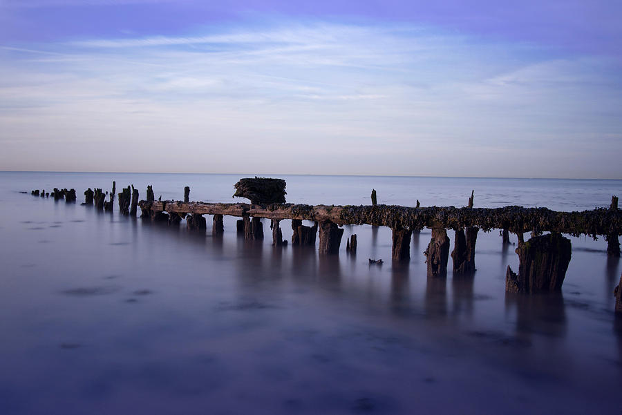 Whitstable Beach Photograph by Chris  Laurens