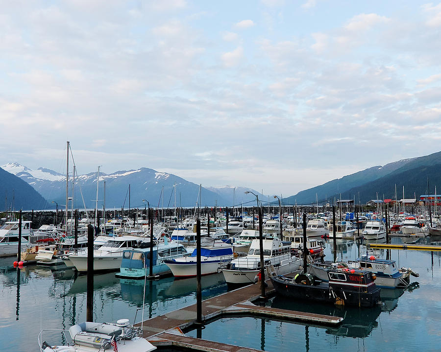 Whittier Small Boat Harbor Photograph by Terry Cotton - Fine Art America