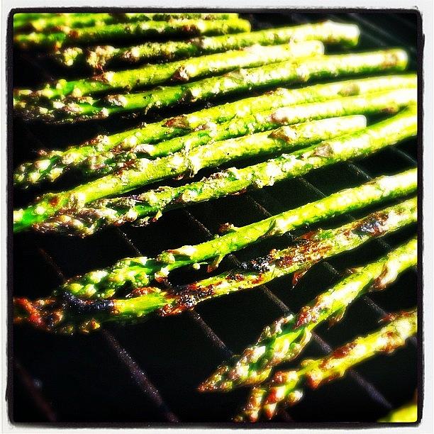 Asparagus Photograph - Who Doesnt Love Grilled #asparagus by Shawn Augustine
