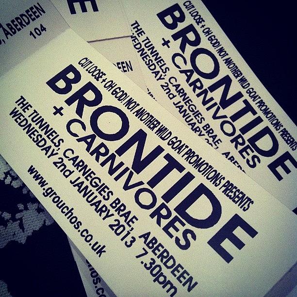 Tickets Photograph - Who Wants One?!! #brontide #aberdeen by Kiss My Kunst