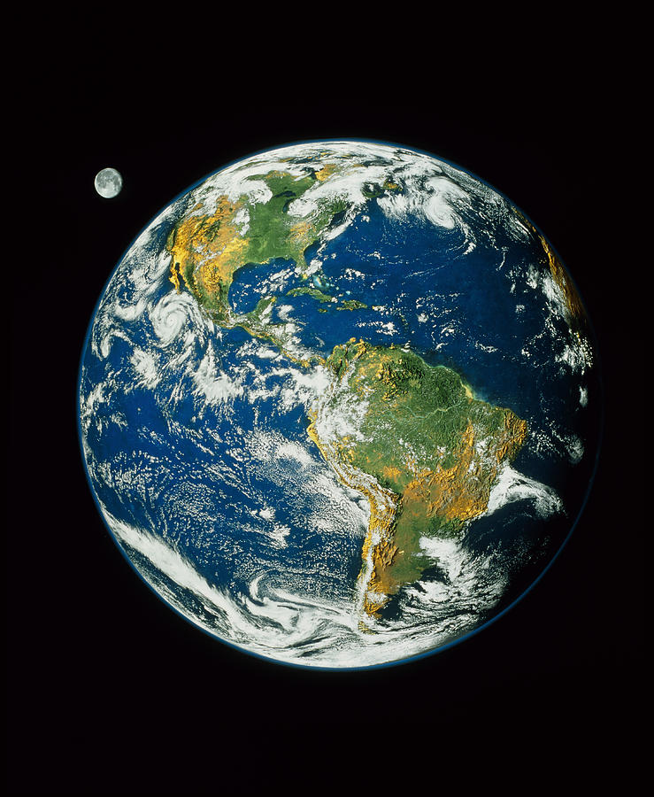 Whole Earth (blue Marble 2000) Photograph by Nasagsfc