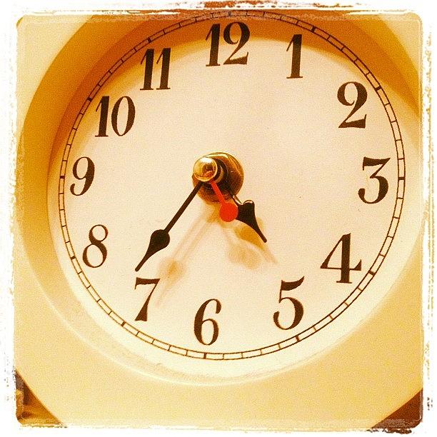 Clock Photograph - Why Am I Up At This Ungodly Hour by Gareth Hogg