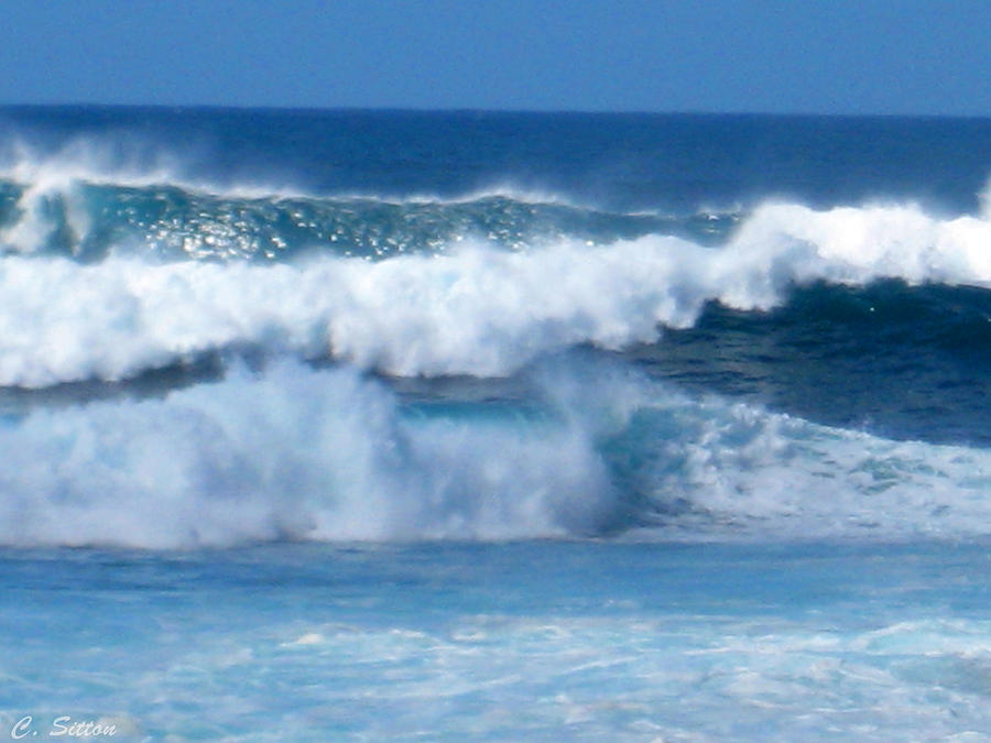 Wiameahia Waves Photograph by C Sitton