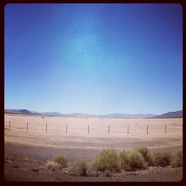 Wide Desert Sky. Lonely And Big. Photograph by Gracie Noodlestein