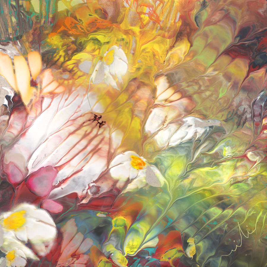 Wild Flowers 03 Painting by Miki De Goodaboom