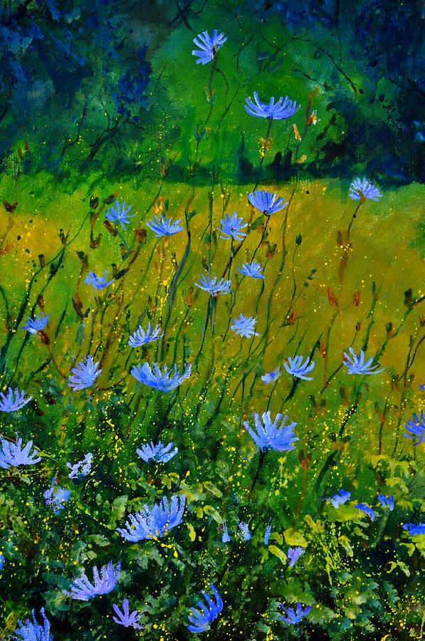 Flower Painting - Wild Flowers 911 by Pol Ledent