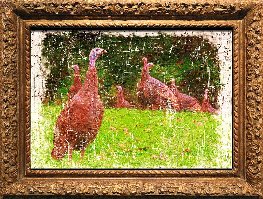 Wild Turkey - 1 Photograph by Larry Mulvehill