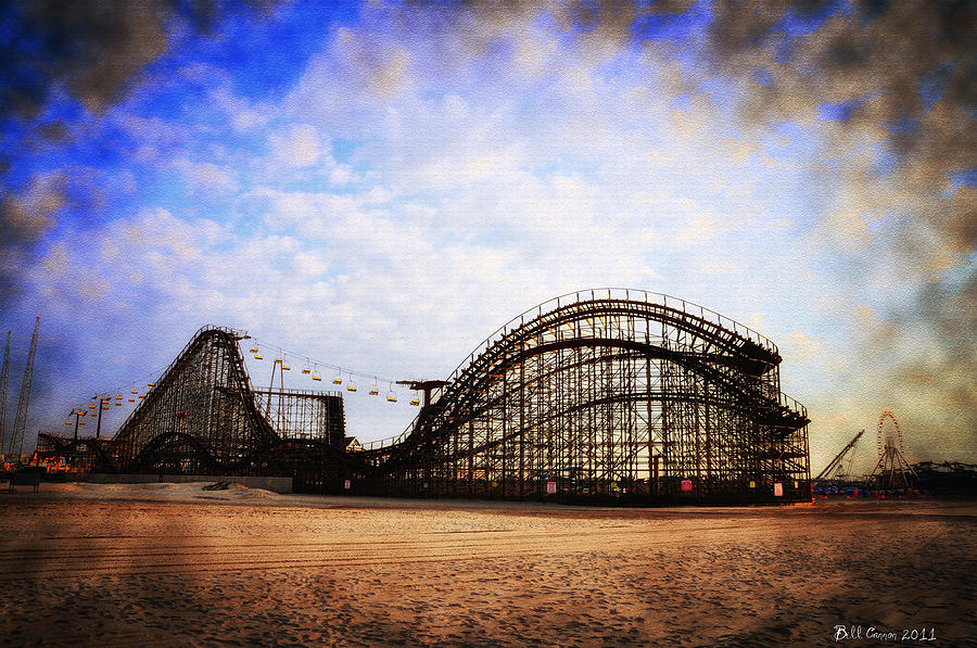 Wildwood New Jersey Photograph by Bill Cannon - Fine Art America