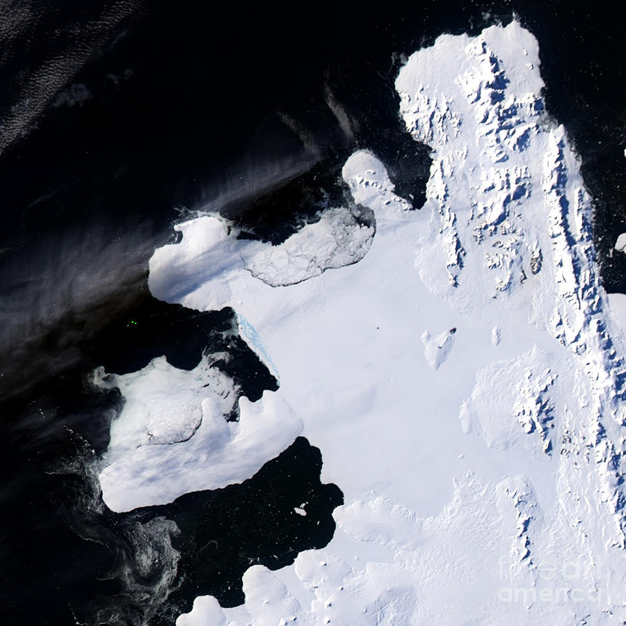 Wilkens Ice Shelf, 2 Of 4 Photograph by Nasa