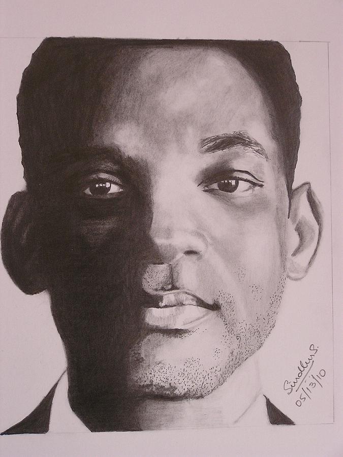 Will Smith Drawing by Sindhu Seshagiri - Fine Art America