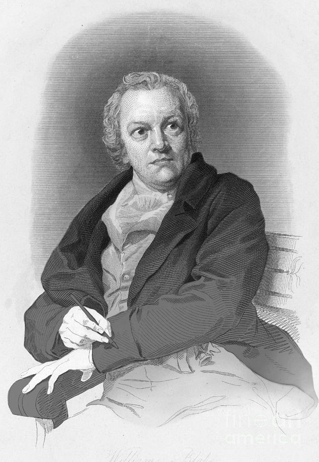 William Blake, English Poet And Painter Photograph by Photo Researchers