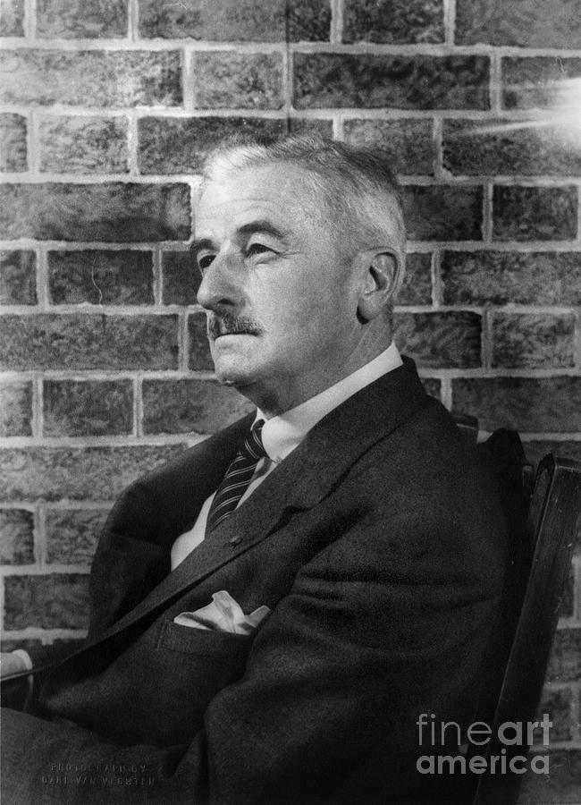 William Faulkner (1897-1962) Photograph by Granger