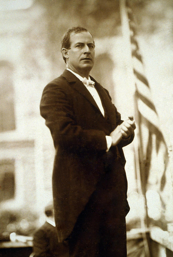 Politician Photograph - William Jennings Bryan, Democratic by Everett